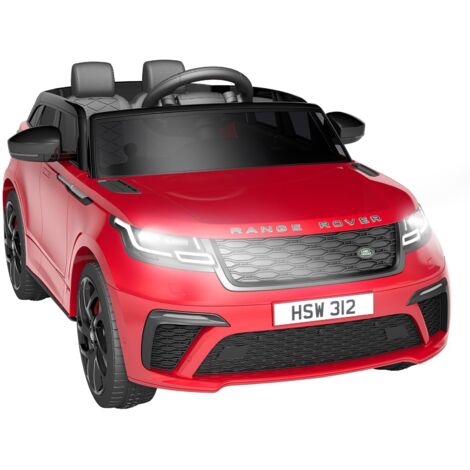 Lunsy – Voiture électrique pour enfants 12V avec batterie rechargeable 4.5Ah – 2 places – Télécommandée – Phares LED – Démarrage à clé - 700MA (1/5)