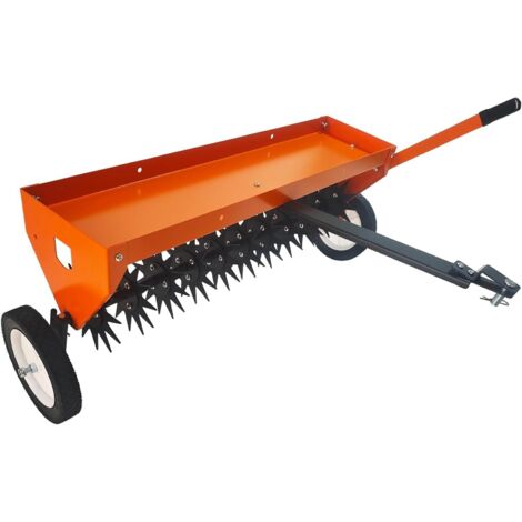 Aérateur traîné 100cm – version professionnelle pour pelouses, jardins et terrains agricoles