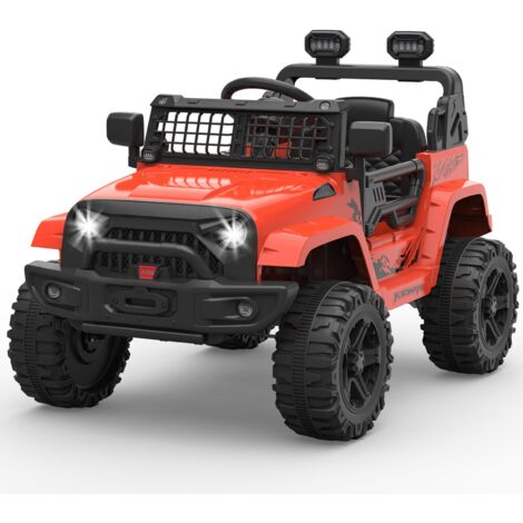 Lunsy – Voiture électrique 12V pour enfant – 2 moteurs haute performance – Phares fonctionnels – Excellente adhérence sur tous terrains - BDM-0922-G2