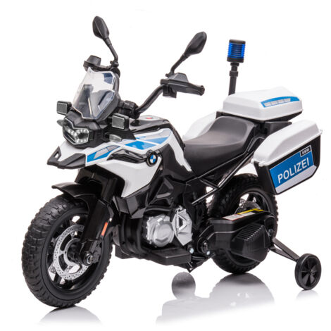 Lunsy – Moto électrique pour enfants 12V7AH – 1 place – Interrupteur de pédale et klaxon – Roues en PE haute qualité – À partir de 3 ans (1/5)