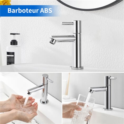 Kaltwasser Armatur für Bad Wasserhahn Bad Kaltwasserhahn Standventil chrom Wasserhahn Armatur Einhebelmischer Bad Badarmaturen