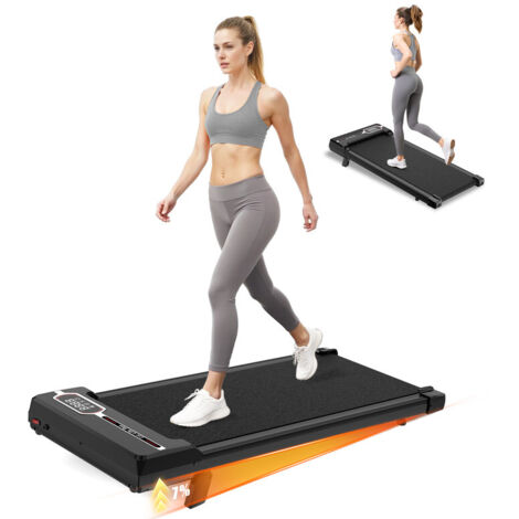 Tapis De Marche Pliable 2-en-1 Silencieux 2.2HP - Pour Bureau Ou Maison - Poids Max 136kg - Neuf