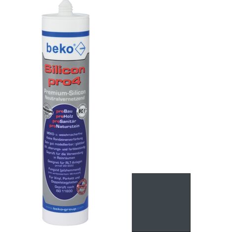 beko Silicon pro4 Premium Silikon 310 ml anthrazit 224 14