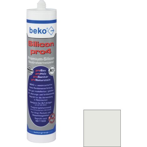 Beko Silicon pro4 Premium 310ml silbergrau 22413