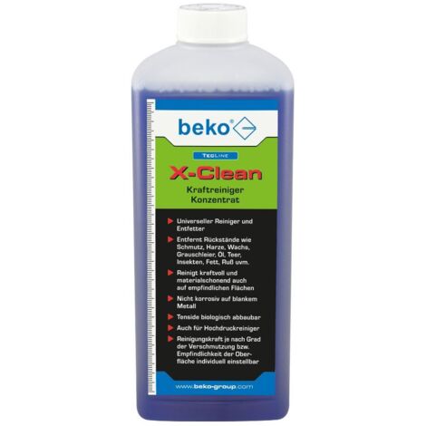 beko TecLine X-Clean Kraftreiniger -Konzentrat-1 l Flasche 299 2 1000