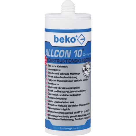 Beko Allcon 10 Konstruktionsklebstoff 150ml beige 260100150