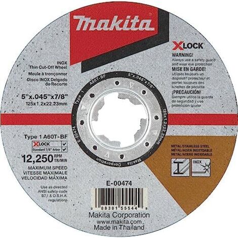 Makita Trennscheibe 125 x 1,2 mm A60T X-LOCK - E-00418