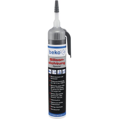 Silicondichtung -Spezial- beko 200ml schwarz (1/4)