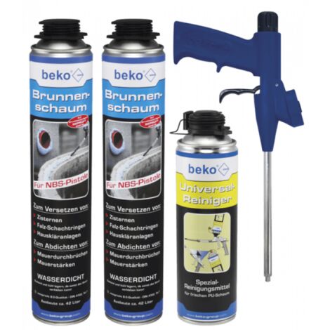 beko Brunnenschaum Set inkl. Schaumpistole und Universalreiniger 500ml 999 95 010 (1/5)