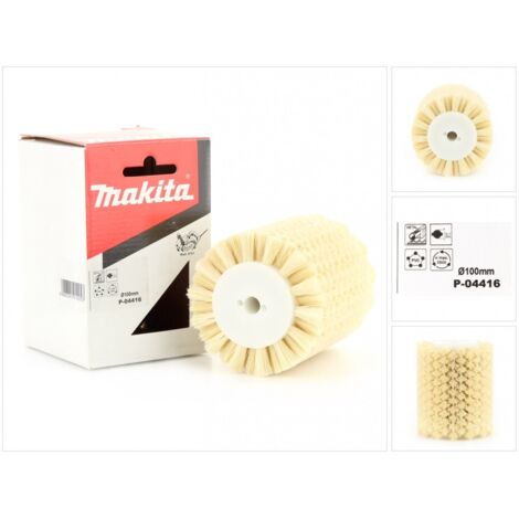 Makita Fibrebürste 100x120mm Bürstenschleifer Beize Lack Glätten P-04416