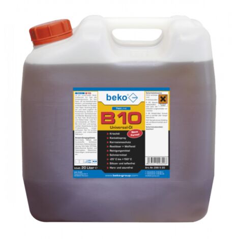 beko TecLine B10 Universal-Öl 20 l Kanister 298 5 20