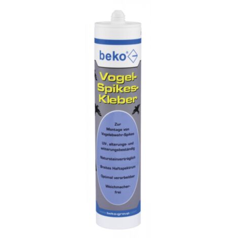 beko Vogel-Spikes-Kleber 310 ml transparent 242 310 01 (1/3)