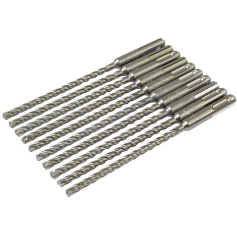 Makita NEMESIS II Hammerbohrer Ø 6,5 mm 165 mm SDS-PLUS 10 Stück B-63301 (1/2)
