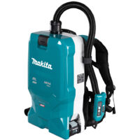 Makita Akku-Rucksackstaubsauger XGT 40 V max • 200 mbar • 6,0 L