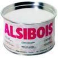 Alsibois 2 K-Holzspachtel 400ml inklusiv Härter weiß