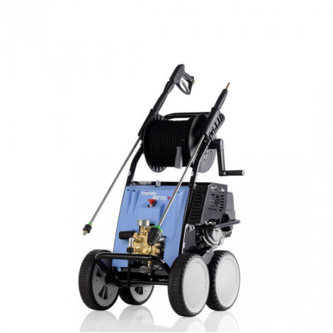 Kränzle – Nettoyeur haute pression thermique 250 bar – Moteur à essence Honda – Débit max 15L/min – Tambour-enrouleur 20m – Lance inox réglable (1/2)