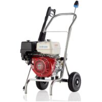 Kränzle – Nettoyeur haute pression thermique 200 bar – Moteur Honda – Débit max 600L/h – Châssis tout-terrain avec roues increvables