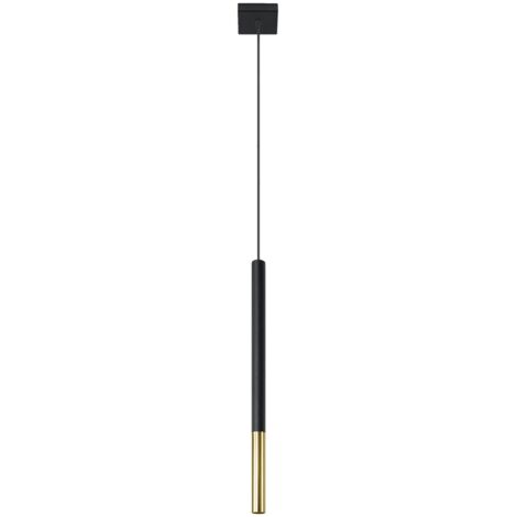 Lámparas colgantes Mozaica oro negro acero 1xG9  8cm Sollux