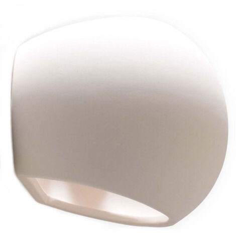 Lámparas de pared Globe blanco cerámica 1xE27 18cm Sollux