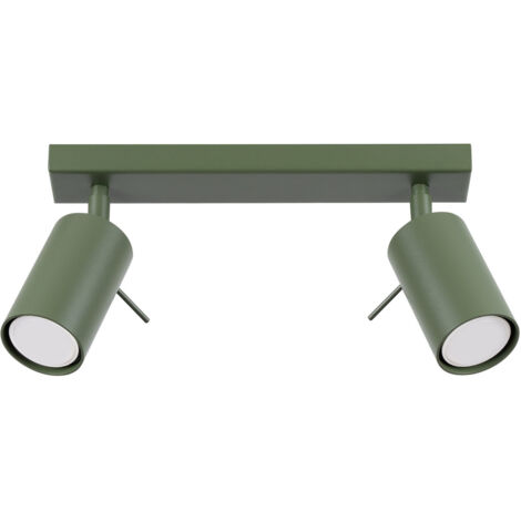SOLLUX SL.1501 Lámpara de techo RING 2 verde oliva verde oliva - ref: SL.1501 (1/5)
