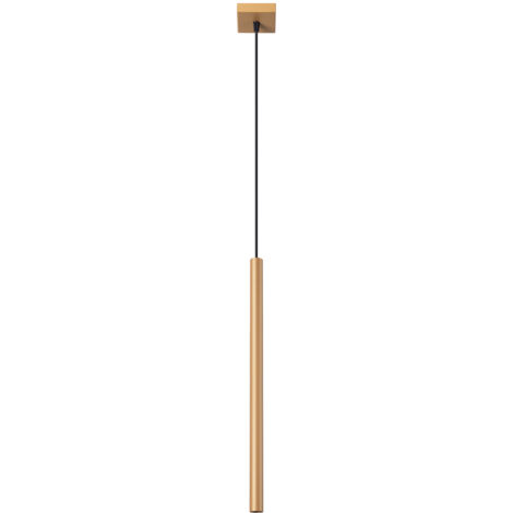Lámparas colgantes Pastelo dorado acero 1xG9 3.5cm Sollux (1/5)