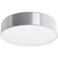 Lámparas de techo Arena gris CLORURO DE POLIVINILO 4xE27 55cm Sollux