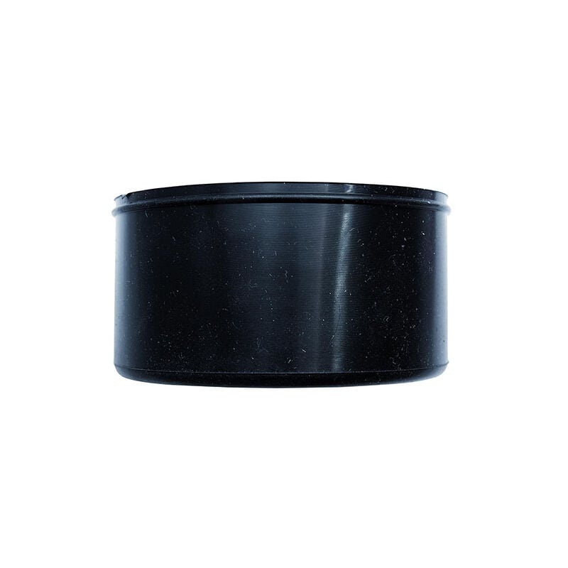 Bouchon condense 80 mm ferme en silicone conduit de cheminee pellet