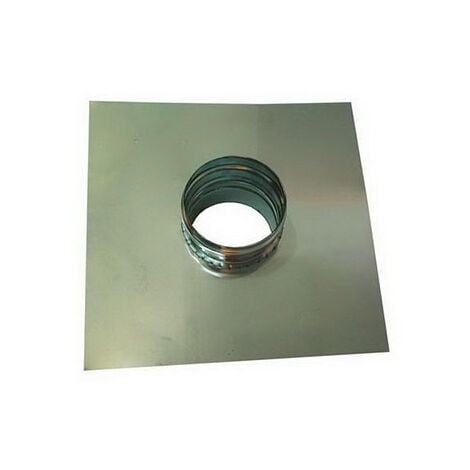 Cheminee Plaque + raccord de cheminee DN 80