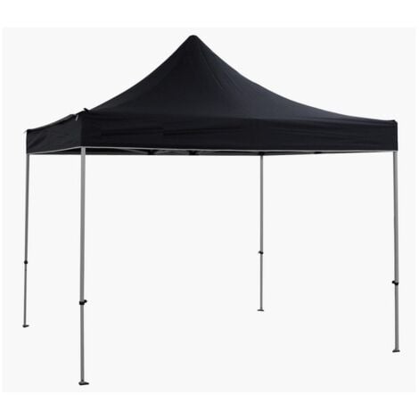 Tôle de toit imperméable noire 3X3 m pour remplacement de tonnelle pliable EG49483