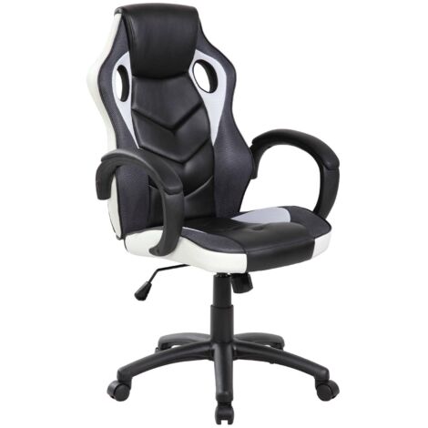Las vegas chaise gaming adulte - noir (1/4)