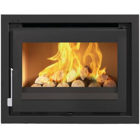 FM Insert d'angle avec turbines IT-172DK 12,6kW foyer vermiculite et