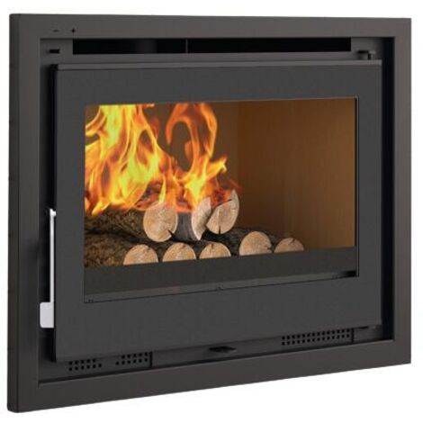 Insert a bois en acier - couleur noir - Made in Spain