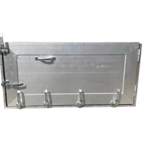 Vanne anti-inondation sur mesure hauteur de 40 à 60 cm largeur de 60 à 120 cm couleur aluminium (1/3)