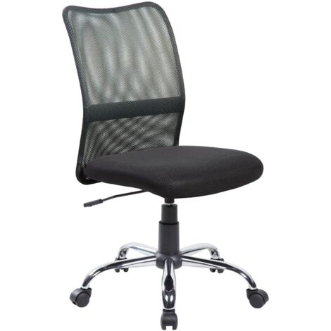 Denver chaise de bureau maille sans accoudoirs (1/3)