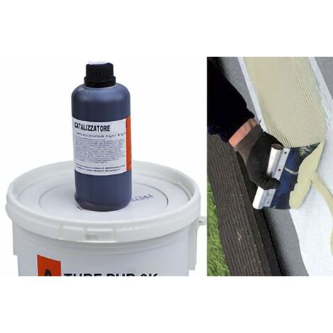 ADHESIVE GLUE pelouse synthétique 10 kg gazon artificiel tapis de jardin à deux composants (1/2)