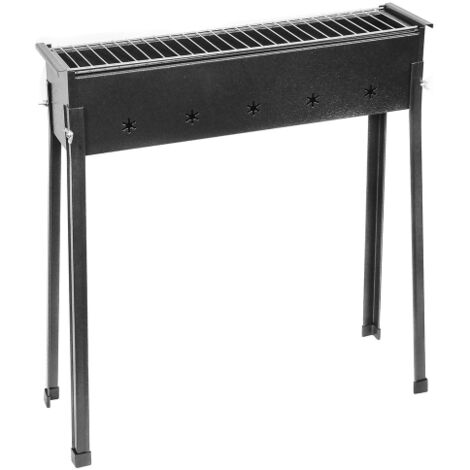 barbecue cuire brochettes de charbon cm 80x15x70 h grill braises charbons (1/2)