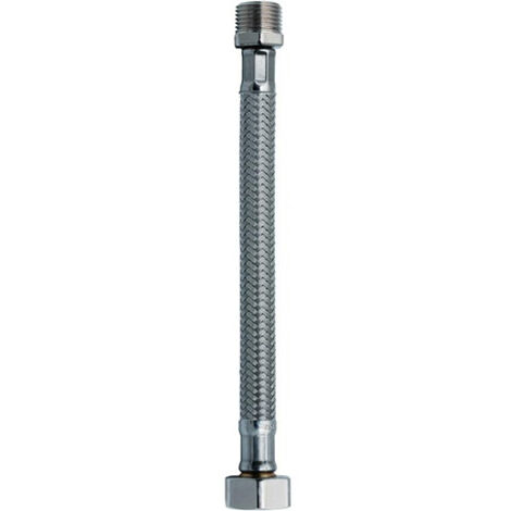 Tube flexible en caoutchouc DN10 1/2"M-1/2"FL 35 CM lavabo salle de bain