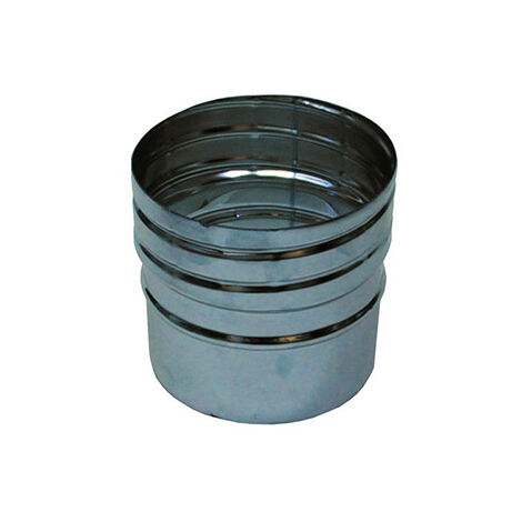 MBM – Raccord fumisterie flexible/rigide DN 160 – Pour tuyaux de cheminée – Installation facile – Résistant aux hautes températures - DN 160 DU