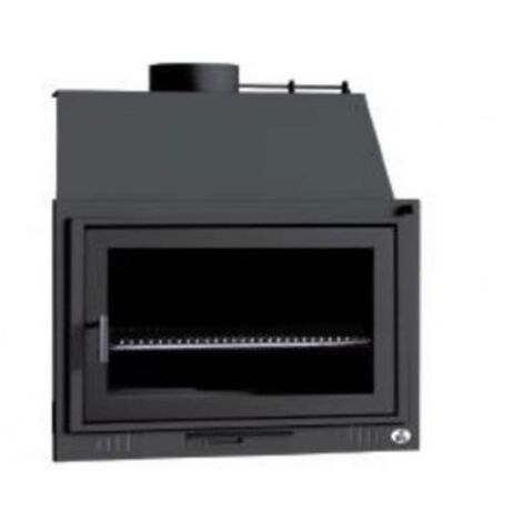 Barbecue charbon bois avec porte FM BH-100 P à encastrer
