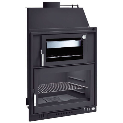 Barbecue charbon bois avec four et portes FM BH-180 HP à encastrer