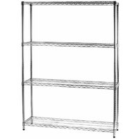 Archimede étagère métallique etagère 4 tablettes cm 36 x 121 x h. 168 cuisine salle de bains garage placard