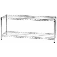 Archimede étagère métallique etagère 2 tablettes cm 36 x 121 x h. 50 cuisine salle de bains garage placard