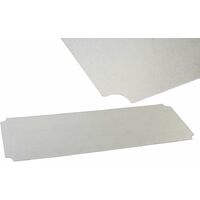 Archimede étagère métallique couvre-tablette en polycarbonate cm 20 x 60 cuisine salle de bains garage placard