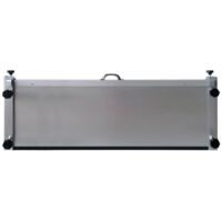 MBM – Cloison anti-inondation en aluminium 40 cm – Sur mesure 60 à 120 cm – Installation rapide en 5 minutes – Protection contre les inondations