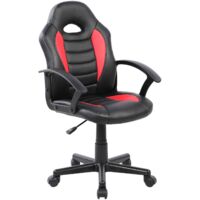Chaise Ă Roulettes - Fauteuil de Bureau Noir