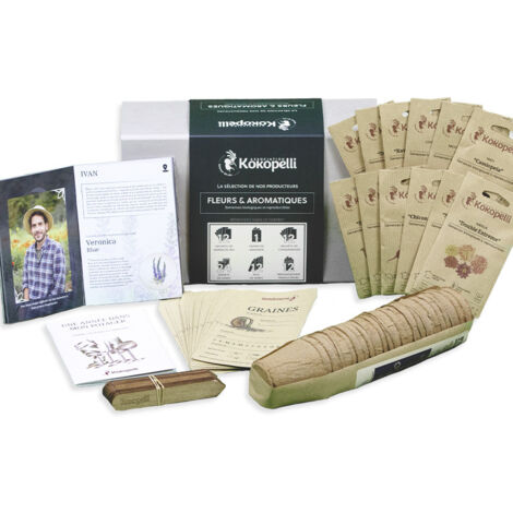 Coffret de graines bio Fleurs & aromatiques - La sélection des producteurs (1/2)