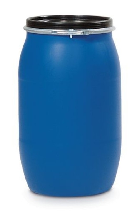 20 L - Bidon - Bouteille d' eau Blauw - Water - Fût à couvercle à vis -  marque de