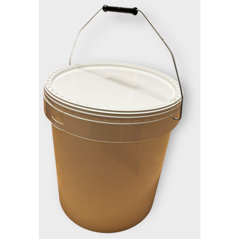 Seau Pliable 5 litres avec Couvercle Sceau Retractable 5l en Silicone