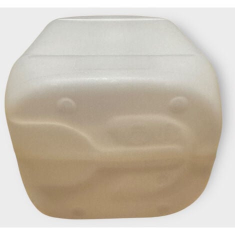 Lot de 3x Bidon Jerrican Plastique 30 Litres Blanc