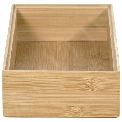 Compactor Organisateurs cosmétiques - Organiseur de tiroir 300x150x65 mm, bambou RAN6962